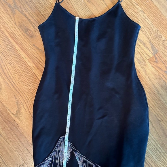 REVOLVE Elaine Fringe Dress in Black - Picture 6 of 8